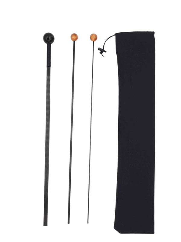 Black Carbon Fiber Cane Set