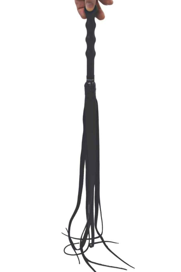 Viper- Chap Hide Leather Whip (Black) - Image 5