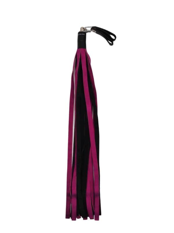 Fuscia Suede Leather Flogger