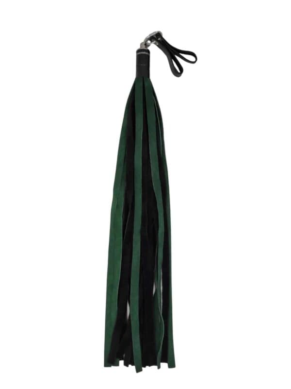Green Suede Leather Flogger