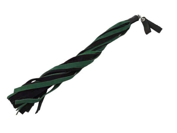 Green Suede Leather Flogger